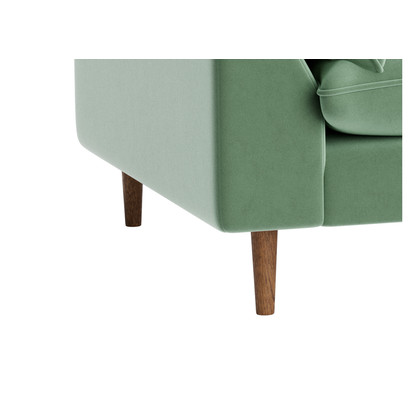 Slow Riser Sofa - Medium 193cm - Cucumber Sandwich clever velvet